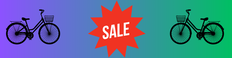 Leisure and Commuting Bike Sale 